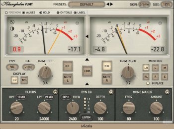 Klanghelm VUMT Deluxe v2.4.1 WIN MAC screenshot