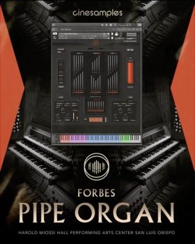 Cinesamples O: Forbes Pipe Organ KONTAKT-DECiBEL screenshot