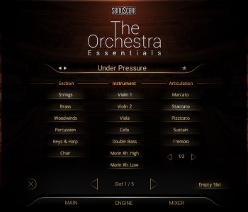 最佳服务 The Orchestra Essentials KONTAKT 截图