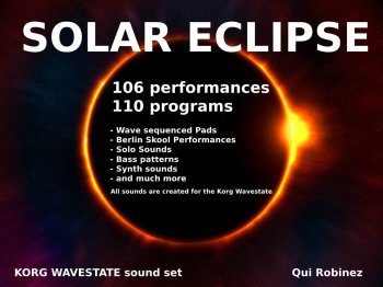 Solar Eclipse soundset by Qui Robinez for Korg Wavestate screenshot