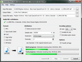 Context Menu Audio Converter 1.0.118.194 for ios instal free
