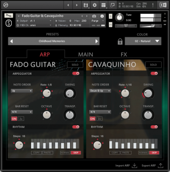 Sonuscore Origins第8卷：Fado Guitar和Cavaquinho KONTAKT截图