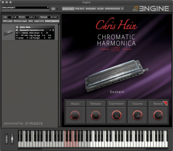 Chris Hein Chromatic Harmonica Lite v1.1 for Best Service Engine 截圖