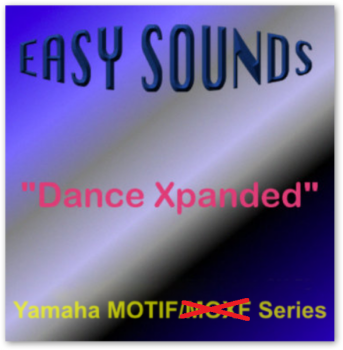 Easy Sounds Dance Xpanded (Yamaha Motif XS-XF-Montage-MODX) X0A screenshot
