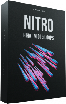 Cymatics NITRO Hi-Hat MIDI & Loops Collection WAV MiDi [GRATIS] captura de pantalla