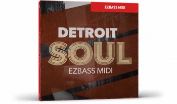 Toontrack Detroit Soul EZbass MIDI MAC / WIN screenshot