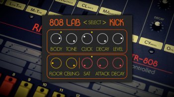 Sample Science 808 Lab MAC OSX AU VST VST3 screenshot