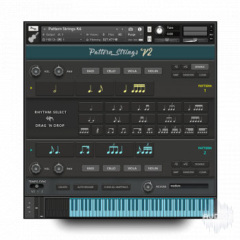 Ben Osterhouse Pattern Strings v2.2 KONTAKT screenshot