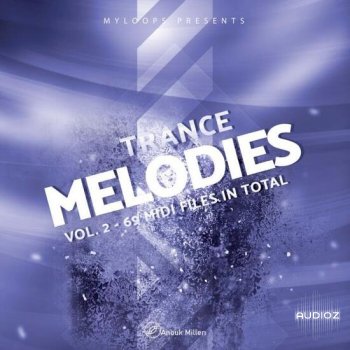 Anouk Miller Trance Melodies Vol.2 MIDI-DECiBEL captura de pantalla