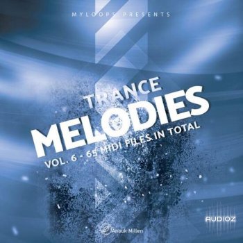 Anouk Miller Trance Melodies Vol.6 MIDI-DECiBEL captura de pantalla