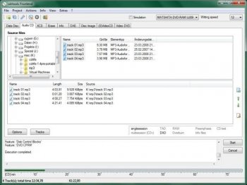 cdrtfe open source CD/DVD/BD burning application [FREE] screenshot