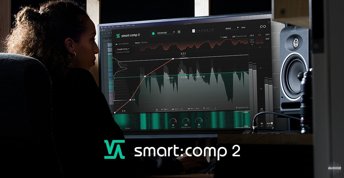 音频效果器插件 Sonible Smart:Comp 2 v1.0.0 [U2B] macOS-TRAZOR