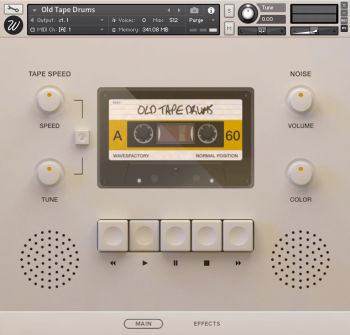 Wavesfactory Old Tape Drums v.2.0.1 KONTAKT FREE screenshot