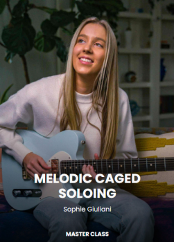 Pickup Music Melodic CAGED Soloing Sophie Giuliani Full Tutorial screenshot