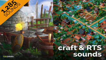 GameDev Market Craft & RTS Sounds Pack WAV screenshot