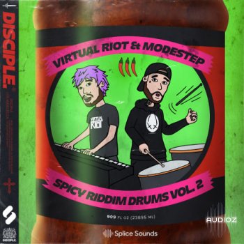 Disciple Samples Virtual Riot X Modestep Spicy Riddim Drums Vol. 2 WAV-FANTASTiC screenshot