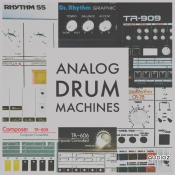 Whitenoise Records Analog Drum Machines WAV screenshot