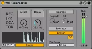 Woulg - Compress And Distort for Ableton Live screenshot Woulg - Compress And Distort for Ableton Live screenshot