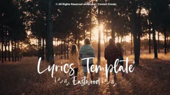 snowcake Lyrics Template Eastwood AEP screenshot