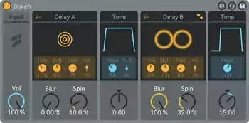 Fors Bokeh (maxforlive) screenshot Fors Bokeh (maxforlive) screenshot
