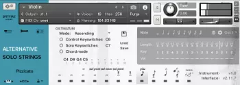 Spitfire Audio Alternative Solo Strings v1.0.3 KONTAKT 截图