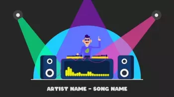 vivace_studio DG Music Visualizer AEP screenshot