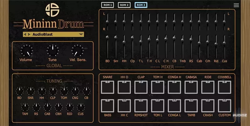 REQ: Audioblast Mininn Drum WIN screenshot REQ: Audioblast Mininn Drum WIN screenshot
