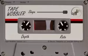 REQ: Electric Telepathy Tape Wobbler screenshot REQ: Electric Telepathy Tape Wobbler screenshot