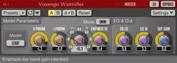 Voxengo Warmifier v2.8-TCD screenshot