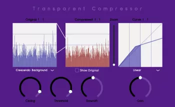 baKno Audio Transparent Compressor v2.0.0 WiN-MOCHA screenshot