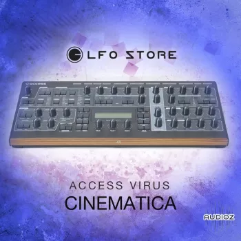LFO Store Access Virus B/C/TI Cinematica Soundset 51 Preset MiD screenshot