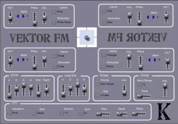Kriminal Vektor FM VST WiN FREE screenshot
