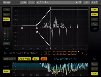 NUGEN Audio Monofilter v4.3.0.6 Incl Keygen-R2R screenshot