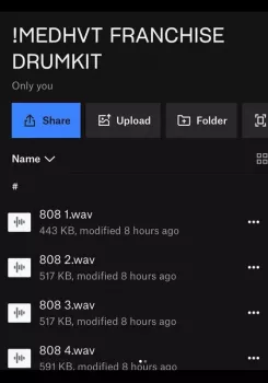 MEDHVT FRANCHISE DRUMKIT WAV-FANTASTiC screenshot