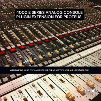PastToFutureReverbs A.I. 4000 E Analog Console Plugin Extension (AU, VST3, AAX) for Proteus! screenshot