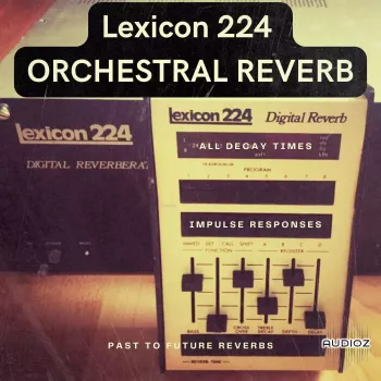 PastToFutureReverbs Lexicon 224 Orchestral Reverb IRS All Decay Times! Impulse Responses (IRs) WAV screenshot