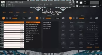 Strezov Sampling Darbuka X3M KONTAKT（播放器版）屏幕截图