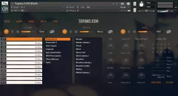 Strezov Sampling Tupans X3M KONTAKT（播放器版）屏幕截图