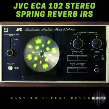 PastToFutureReverbs JVC ECA 102 Stereo Spring Reverb! Impulse Responses (IRs) WAV screenshot
