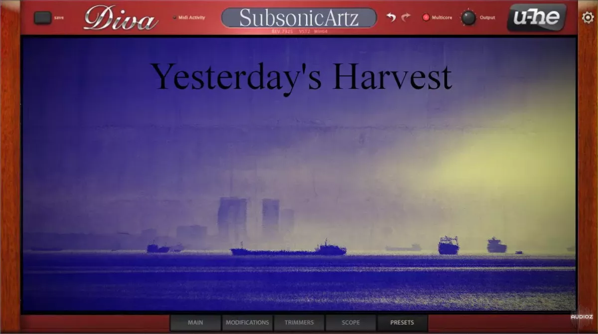 SubsonicArtz Yesterday's Harvest for Diva screenshot SubsonicArtz Yesterday's Harvest for Diva screenshot