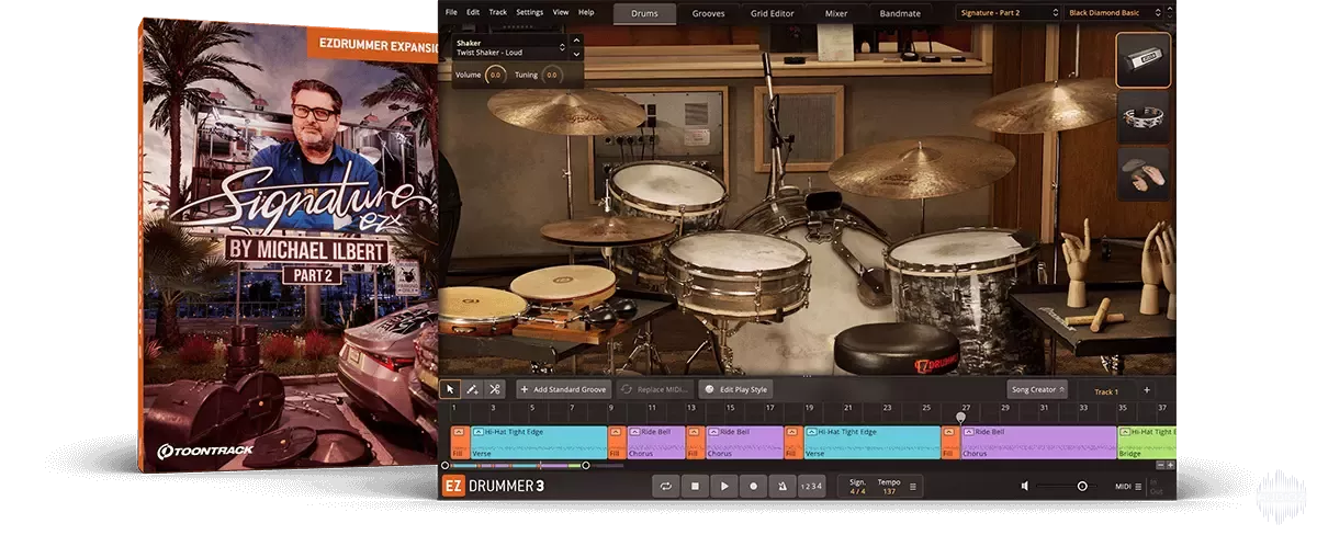 Toontrack Signature Part 2 EZX (SOUNDBANK) screenshot Toontrack Signature Part 2 EZX (SOUNDBANK) screenshot
