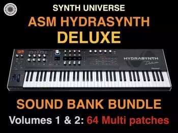 Synth Universe Hydrasynth Deluxe Sound Banks Vol. 1 & 2 Bundle screenshot