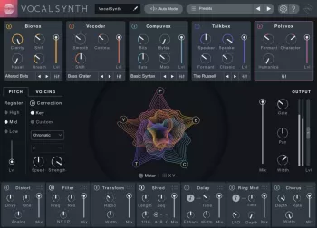 iZotope VocalSynth 2 v2.6.1 macOS screenshot