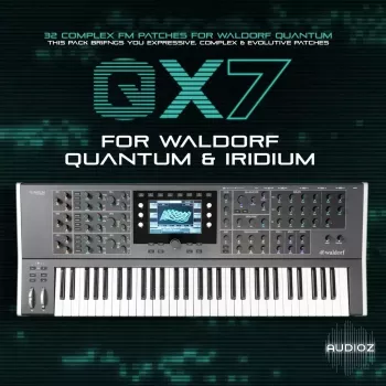 CO5MA Waldorf Quantum & Iridium Sound Bank QX7 screenshot
