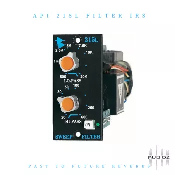 PastToFutureReverbs API 215L Sweep Filter IRs! Impulse Responses (IRs) WAV screenshot