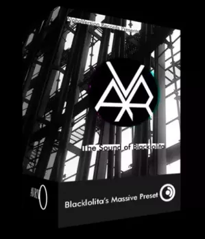 AlphaVersion Records The Sound of Blacklolita Vol.1 NI MASSIVE Presets screenshot