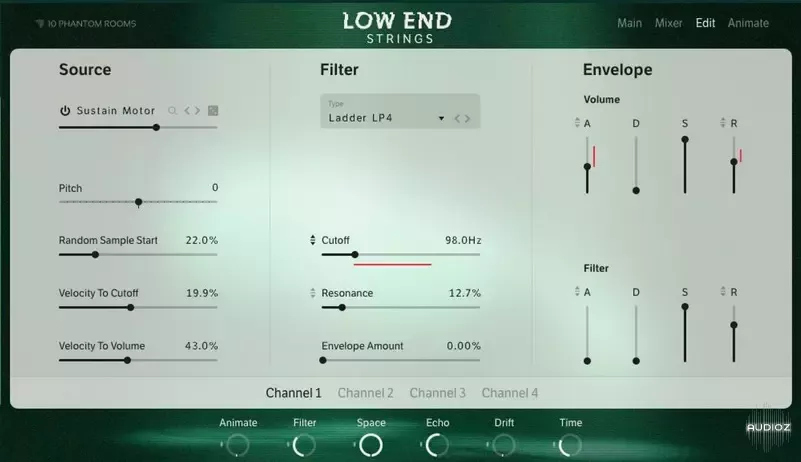REQ: Native Instruments Low End Strings screenshot REQ: Native Instruments Low End Strings screenshot
