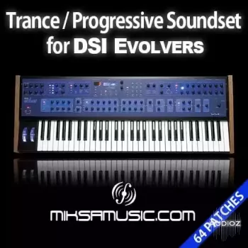 Miksamusic Trance / Progressive Soundset for DSI Evolver screenshot