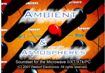 Christian Halten Ambient & Atmospheres Sound Set for the Waldorf Microwave II / XT / XTk / PC screenshot