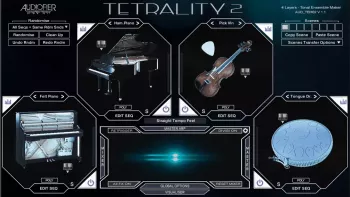 Audiofier Tetrality 2 KONTAKT screenshot